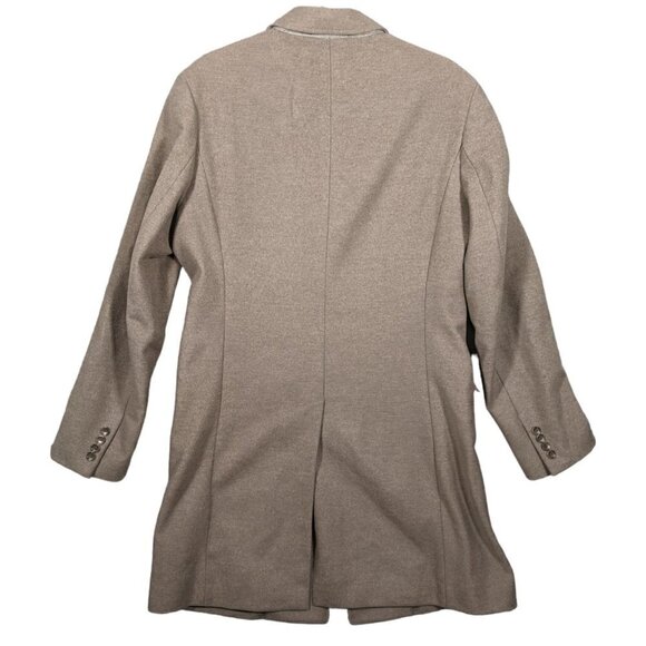 J Crew Ludlow Topcoat Mens 40R Wool & Cashmere Overcoat Long Coat - Picture 2 of 16